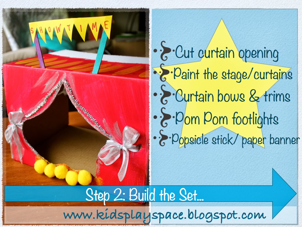 Puppet theatre homemade with love
