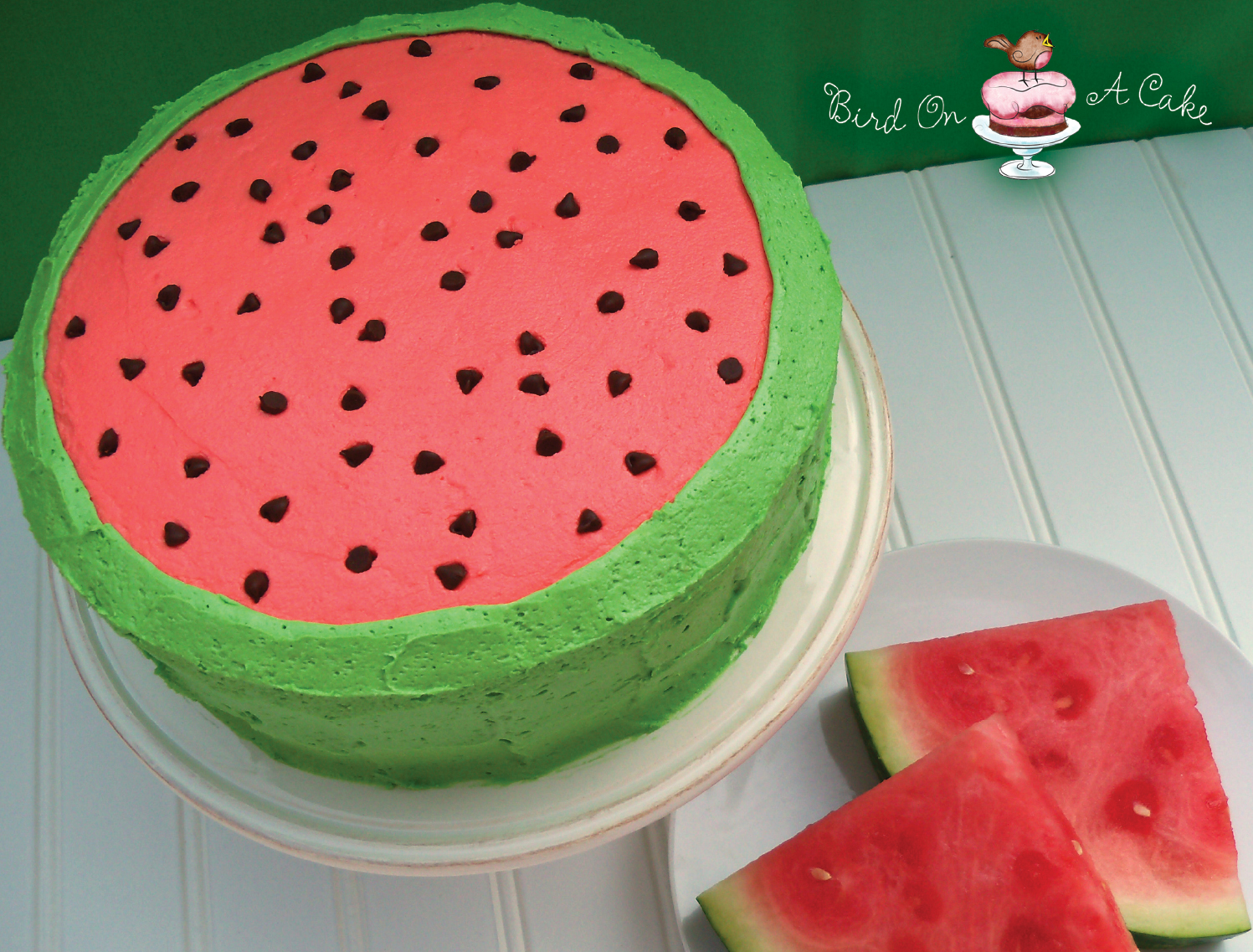 Bird On A Cake Watermelon Flavored Cake