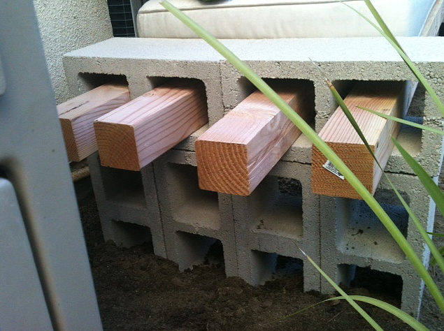 DIY Outdoor Bench