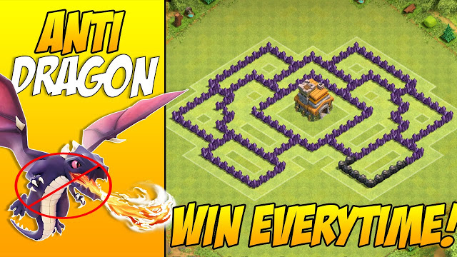 Anti Dragon Base Coc Th 7 Terkuat 2021 25 Best Th7 War Base Links