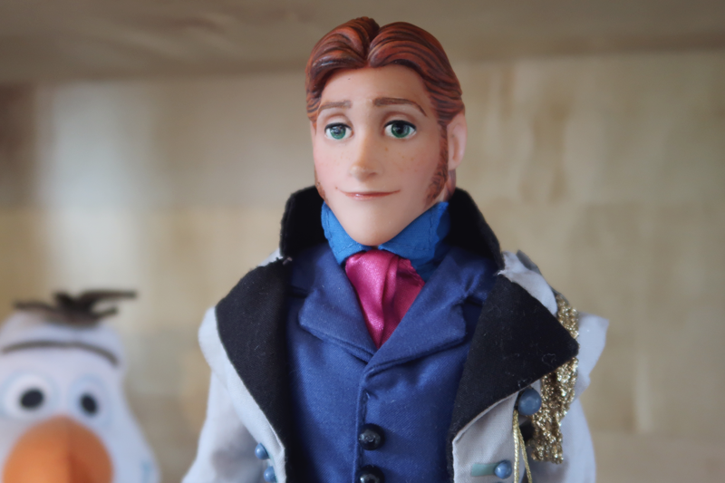 Disney Frozen doll customization face ups - Hans