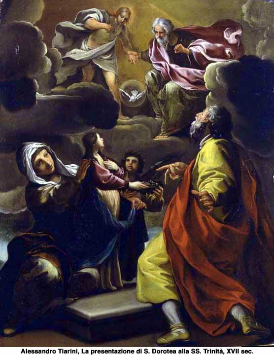 HAGIOPEDIA Santos DOROTEA y TEÓFILO. M. c. 305.