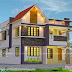 Cute double storied Kerala home 2648 sq-ft