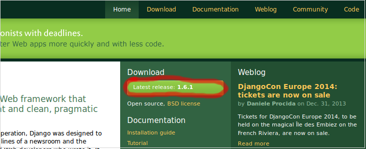 Instalación de Framework de Desarrollo Web Django ~ kmoransv