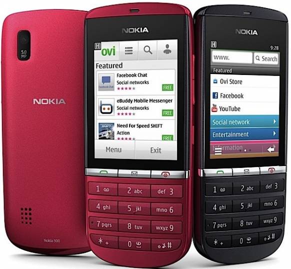 Offers mobiles Mobile Nokia Asha 300 Nokia Mobile Asha 300