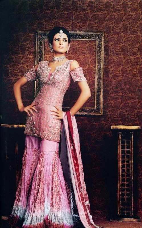 20 Latest Sharara Style Dress Designs 2018 - Folder