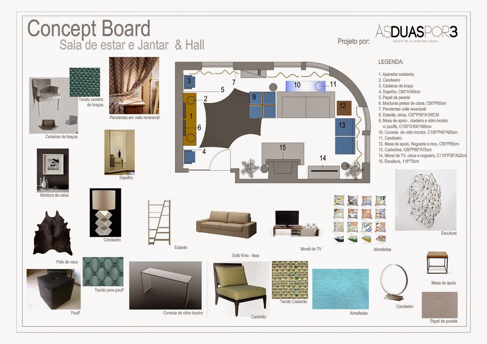 192 s duas por tr 202 s arquitetura de interiores e decora 199 195 o concept board