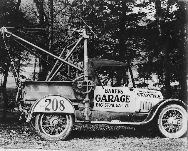 Just A Car Guy the Big Stone Gap tow truck