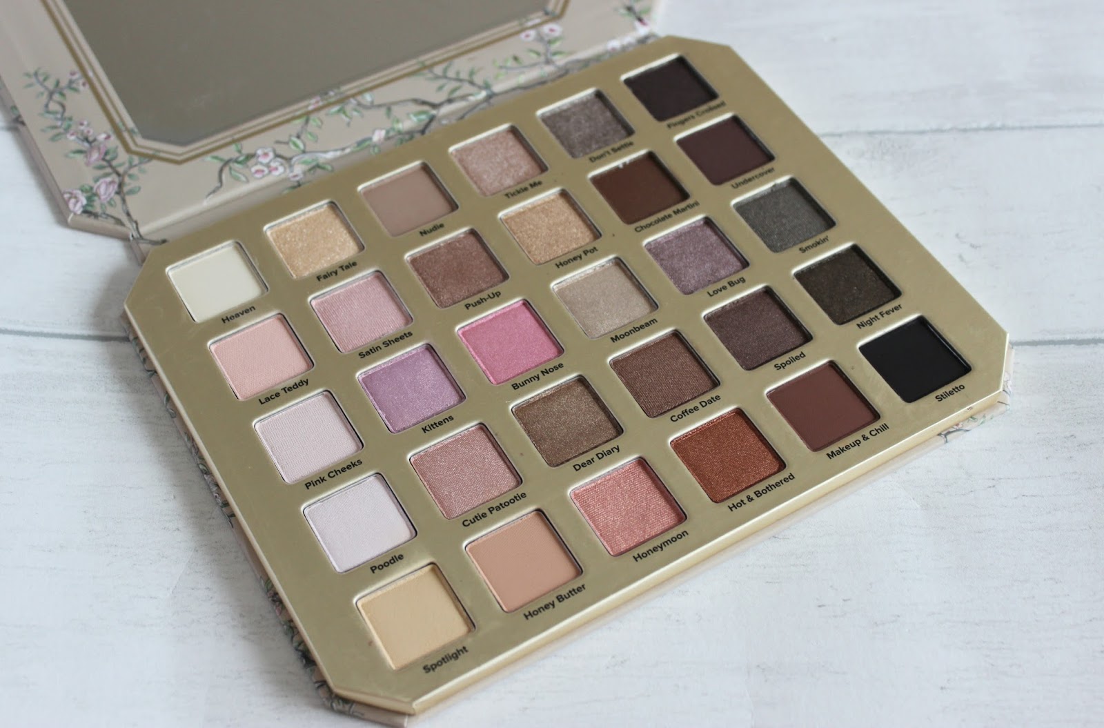 Too Faced Natural Love Eyeshadow Palette Review Tattooed