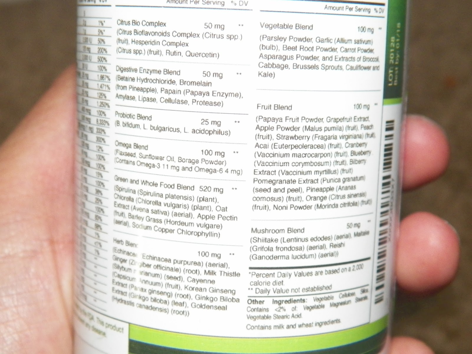 mygreatfinds: Wholefood Multivitamin From Evergreen Nature Review