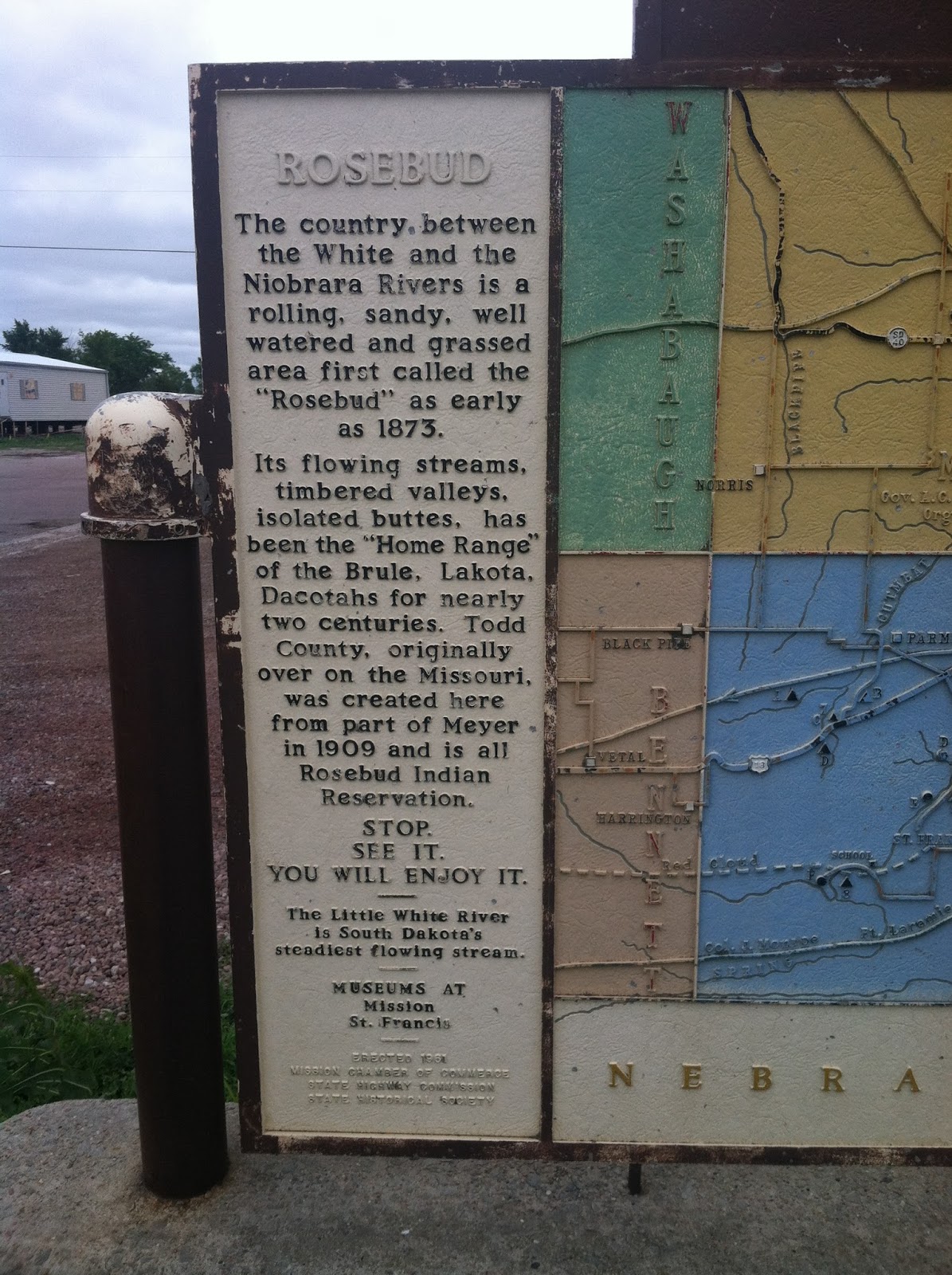 Skunk Tracks Mission South Dakota July 3d, 2016