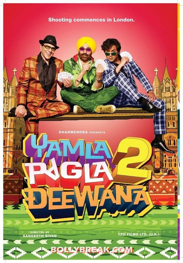 Ypd poster 4 - (4) - Yamla Pagla Deewana 2 First Look 