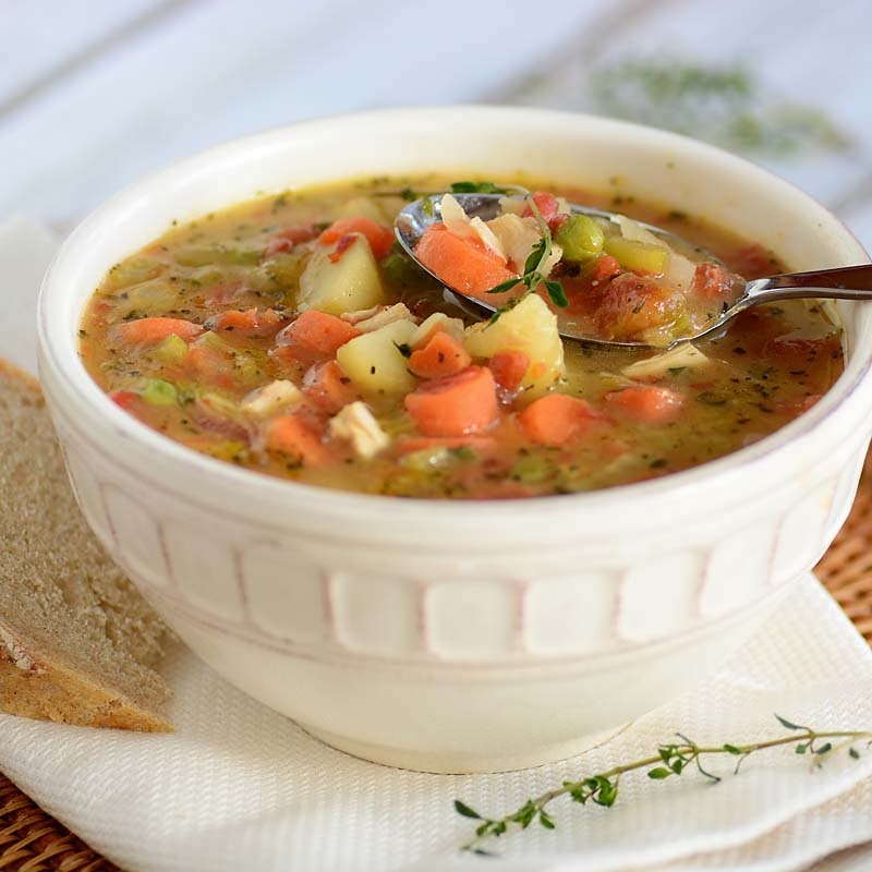 Savoring Time in the Kitchen: Hearty Chicken Soup and a Favorite New ...