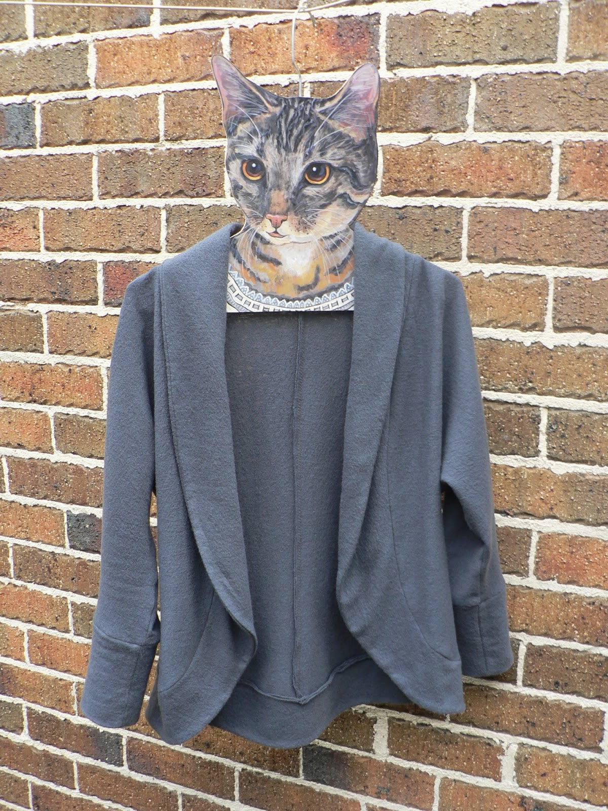 Finished - the Borderline Frumpy Cardigan