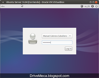 DriveMeca instalando modo gráfico en Ubuntu Server paso a paso