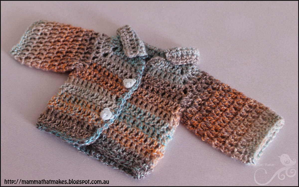 Mamma That Makes Lewis Jacket Free crochet pattern