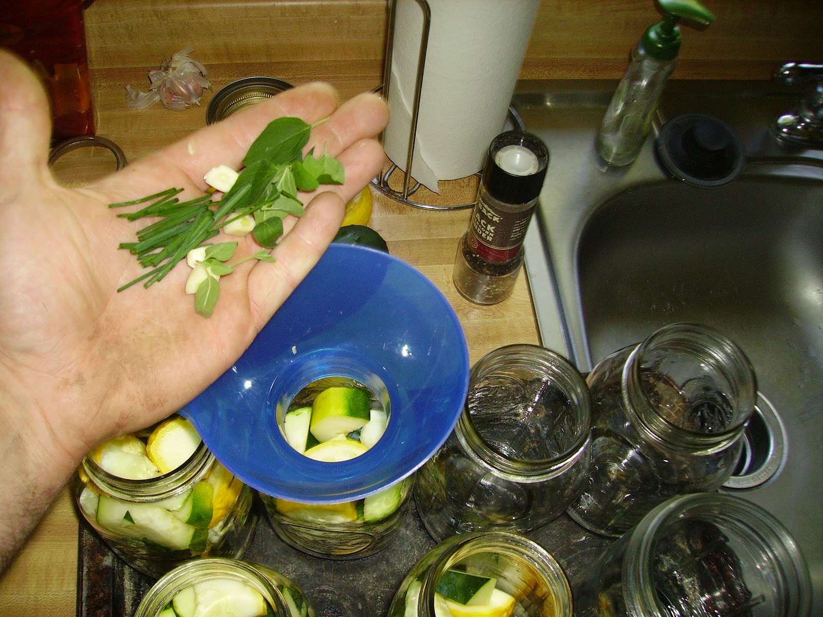 The Homestead Jones Canning Zucchini & Squash