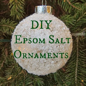 Linn Acres Farm: Easy DIY Epsom Salt Christmas Ornament!