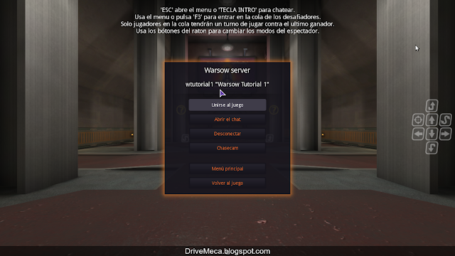 DriveMeca instalando Warsog 2 paso a paso
