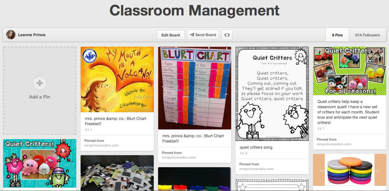 http://www.pinterest.com/leanneprince/classroom-management/
