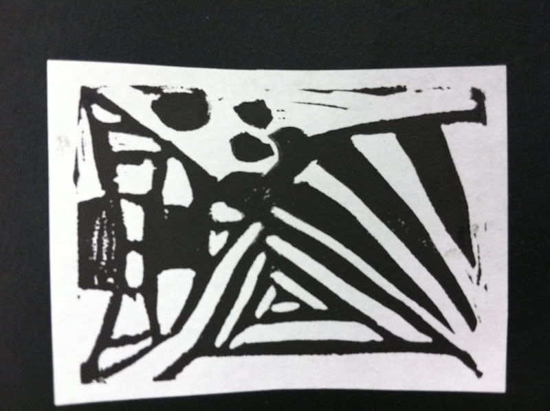 Mrs. Wille's Art Room: Relief Printmaking - Abstract Design