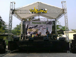 panggung ringing ukuran 8 x 6 meter