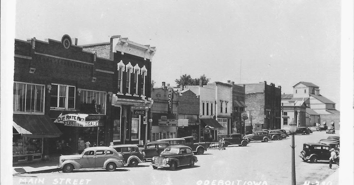 Odebolt History Blog A look back to 1944 Main Street