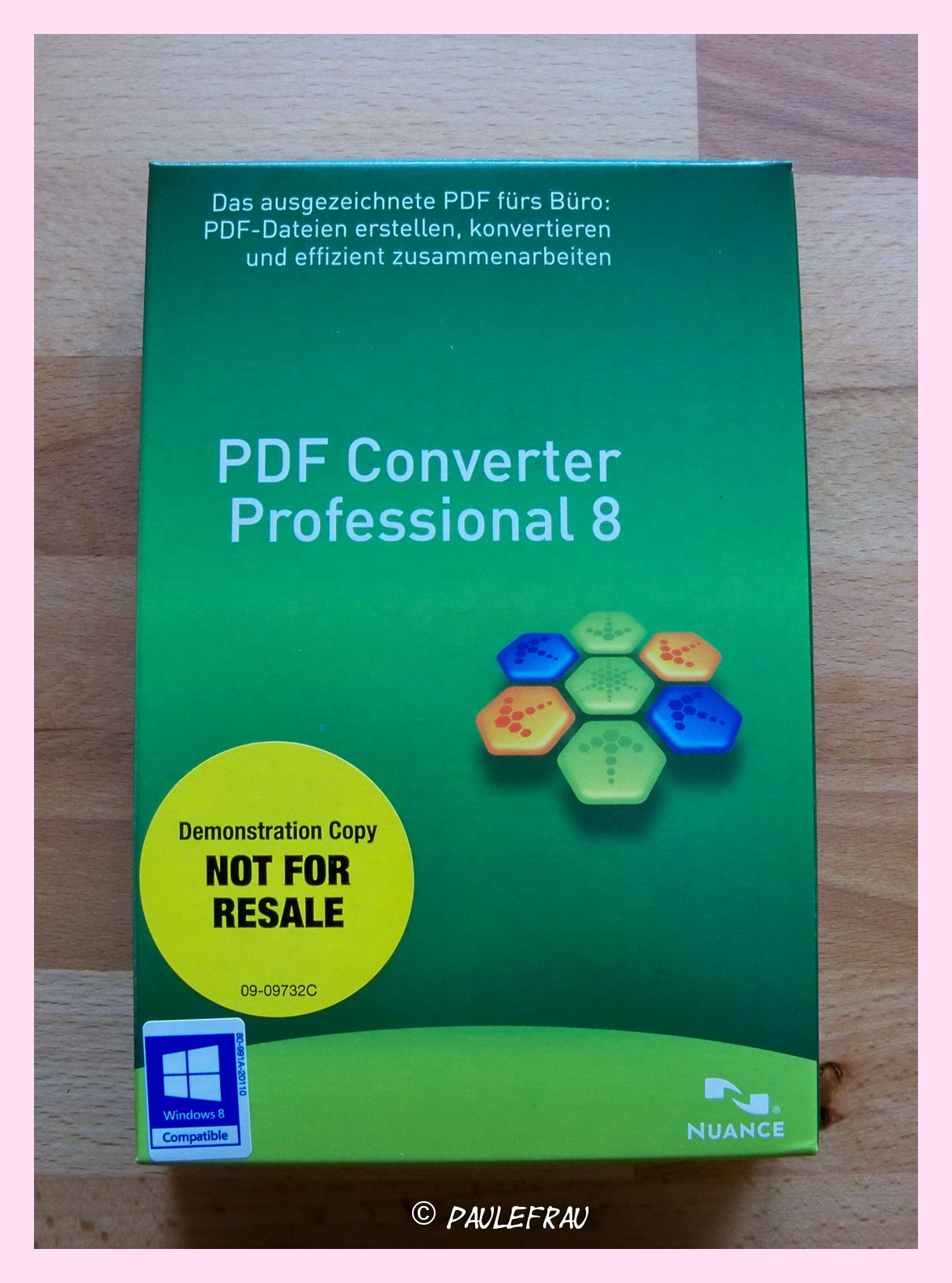 Paulefrau´s Testblog Produkttest PDF Converter Professional 8 von NUANCE