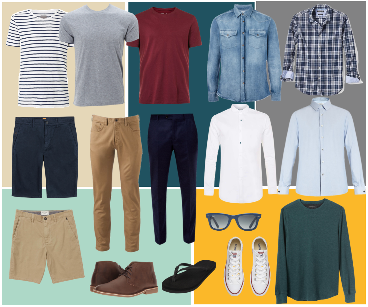 A capsule summer wardrobe for men Nikki McMullen