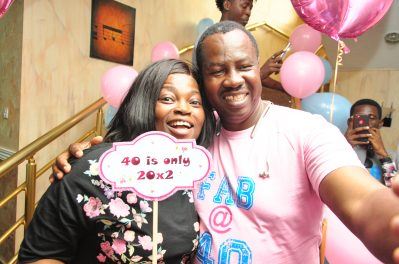 Photos from Funke Akindele Bello's 40th birthday surprise party