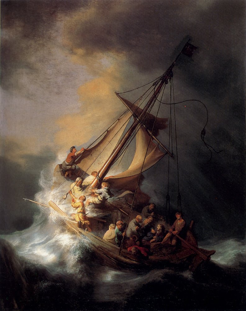 La barca de Pedro en la tormenta
