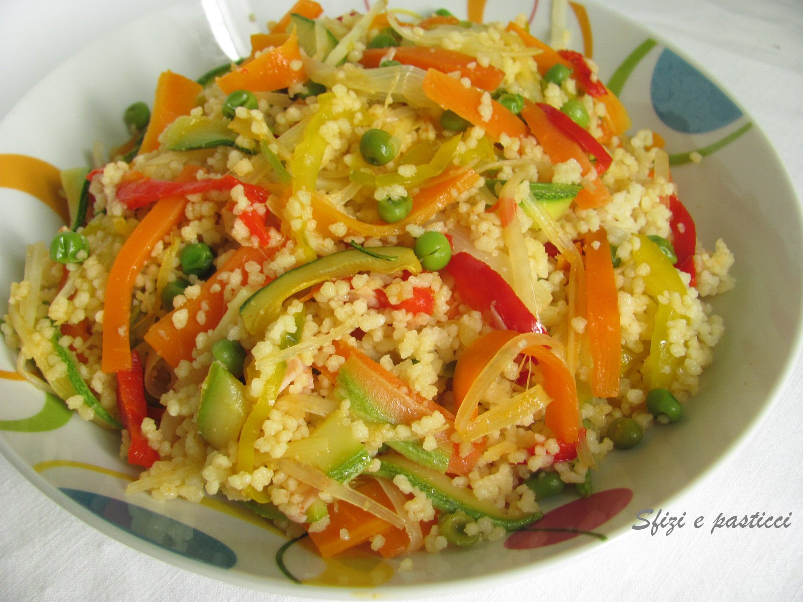 cous cous con verdure veloce