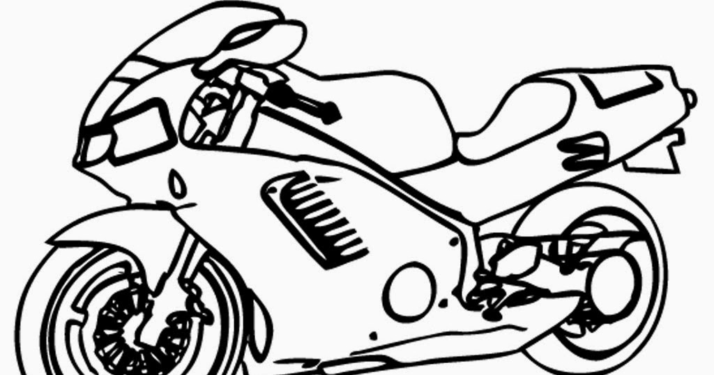 Baru 49+ Sketsa Gambar Kartun Naik Motor