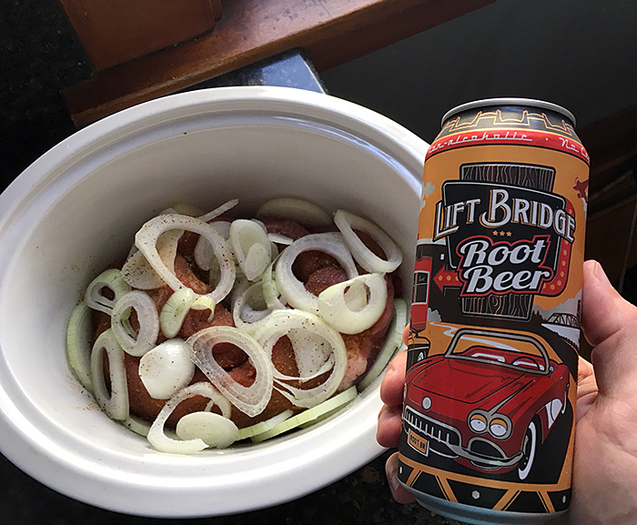 Steve's Root Beer Journal Lift Bridge Root Beer Pork Roast