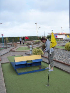 Arnold Palmer Putting Crazy Golf course in Great Yarmouth, Norfolk
