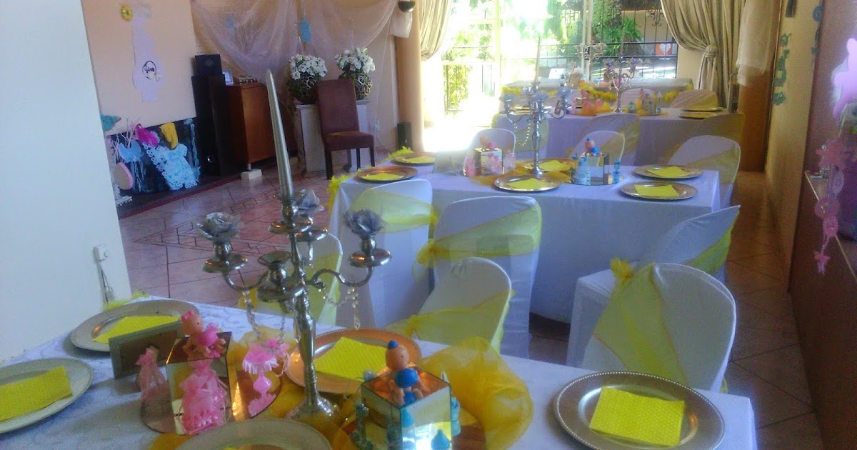 Baby Shower Decor Hire Johannesburg - Birthday party,baby shower,wedding decor,catering,stretch ...