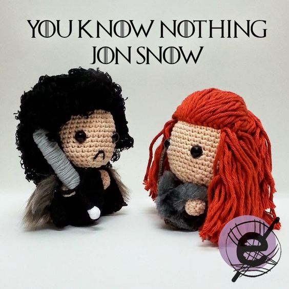 amigurumi juego de tronos