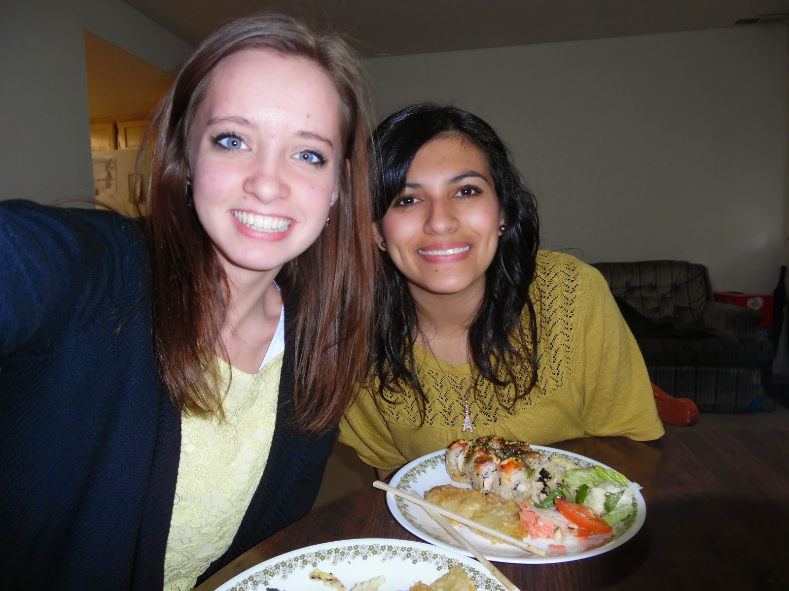 She is smaller her sister