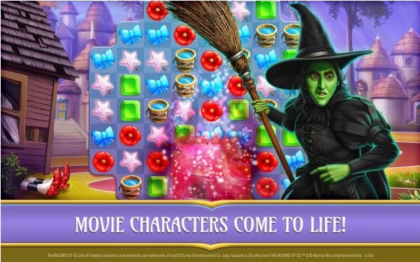 The Wizard Of Oz: Magic Match Mod Apk v1.0.2214 (Infinite Lives/Boosters)