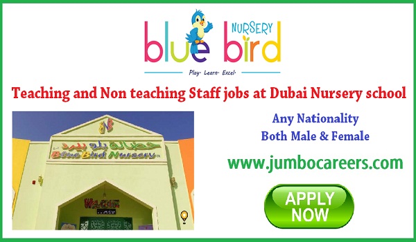 Teaching And Non Staff Jobs In Dubai For Blue Bird Nursery Nursery School Jobs Openings In Dubai For Indians