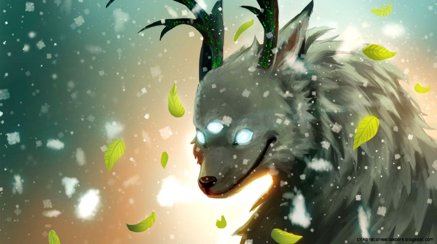 Fantasy wildlife abstract animal creative design art HD wallpaper