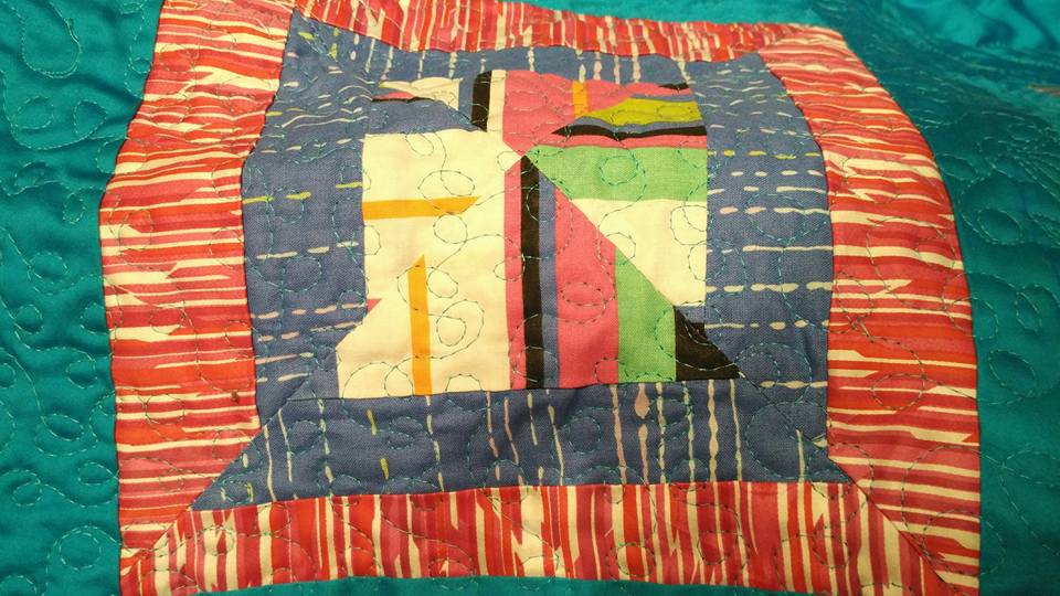 AURORA Prove tecniche freemotions con la Singer Modern Quilter 8500q