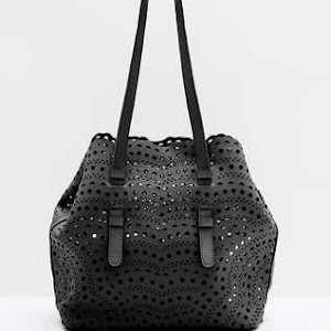 Tas Seva Catsep Tote Bags Black