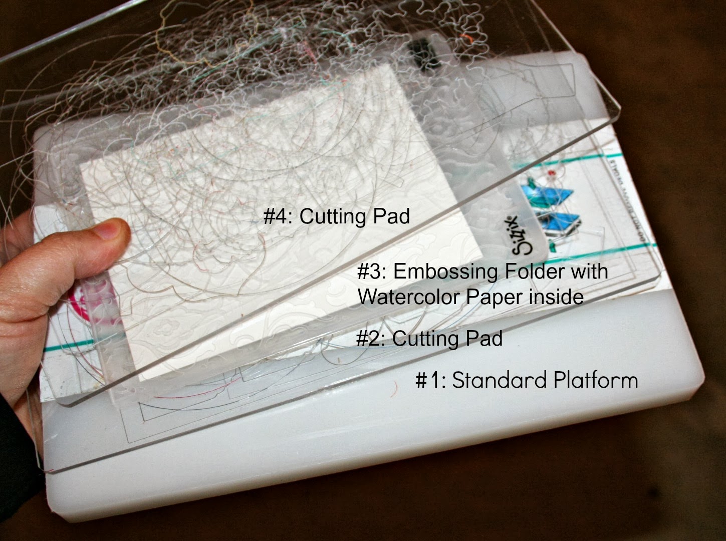 Big Shot BlitzDay 2 Another Technique With Embossing Folders