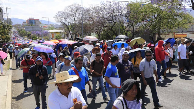 Sección 22, de vacaciones a paro de 2 días en Oaxaca Sección 22, de vacaciones a paro de 2 días en Oaxaca