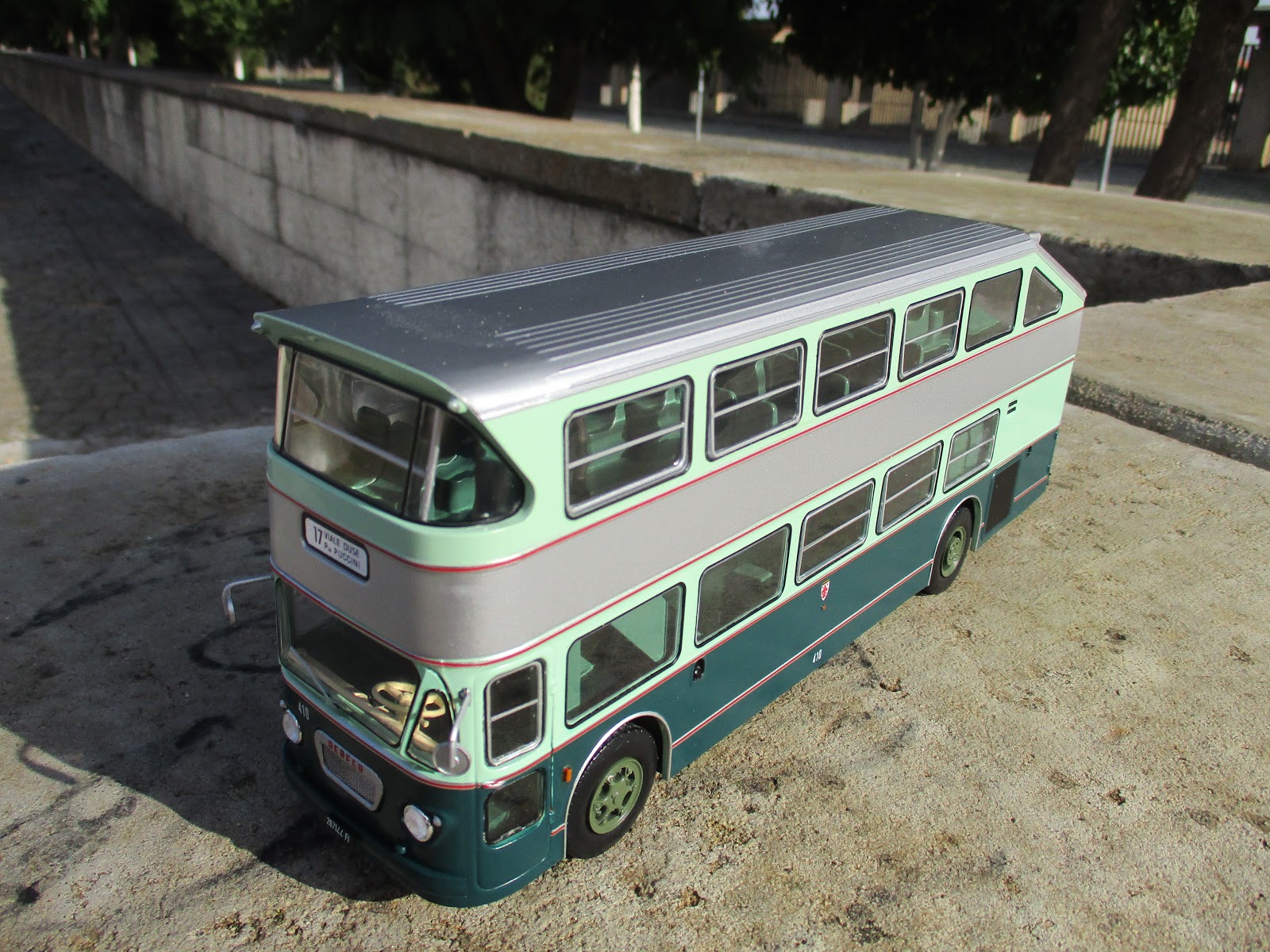 FIAT 412 AERFER 2729 ITALY 1961 AUTOCARS HACHETTE 1/43ème - Collection - Foto 14