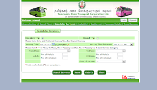Tamilnadu Govt SETC Online Booking Tutorial