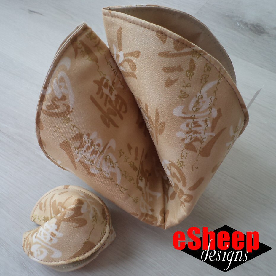 eSheep Designs Scrap Busting Quick & Easy Fabric Fortune Cookies