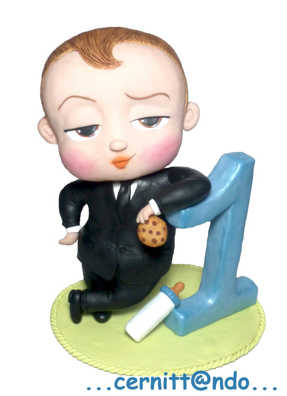 Il mio piccolo boss compie un anno Dani's Polymerclay Lab