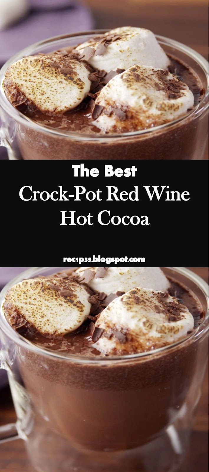 Fresh Drink and Yummy CrockPot Red Wine Hot Cocoa 08